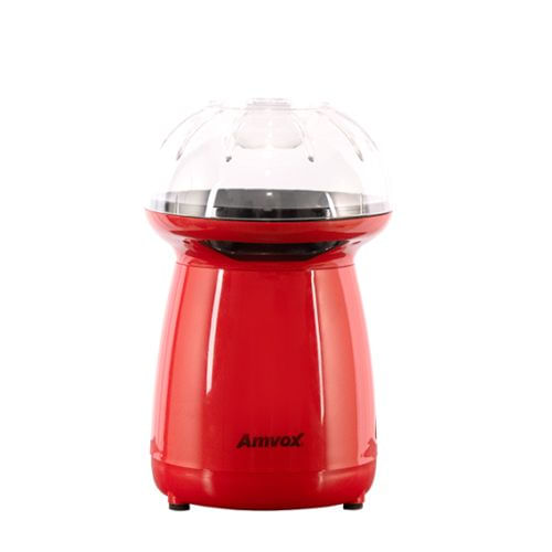 Pipoqueira Elétrica Amvox APC 027 Vermelha e Preta 110V