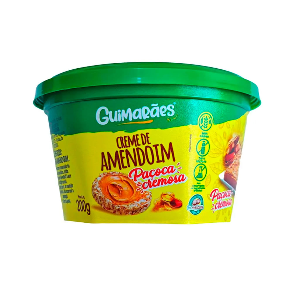 Paçoca Cremosa Guimarães 200g