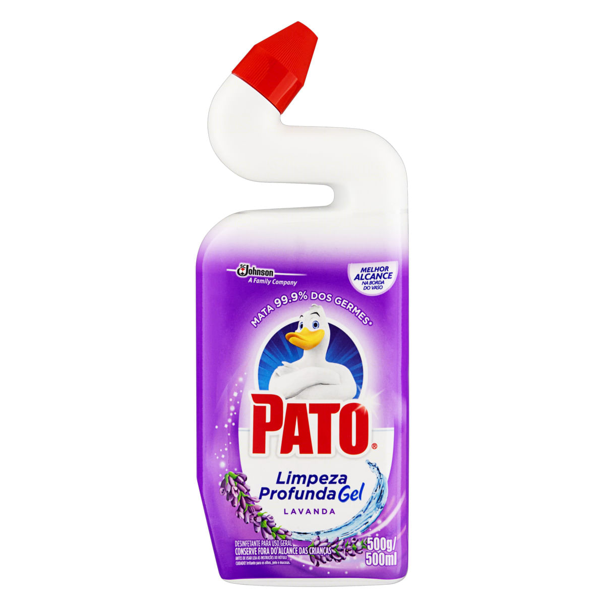 Limpador Sanitário Pato Lavanda Squeeze 500ml