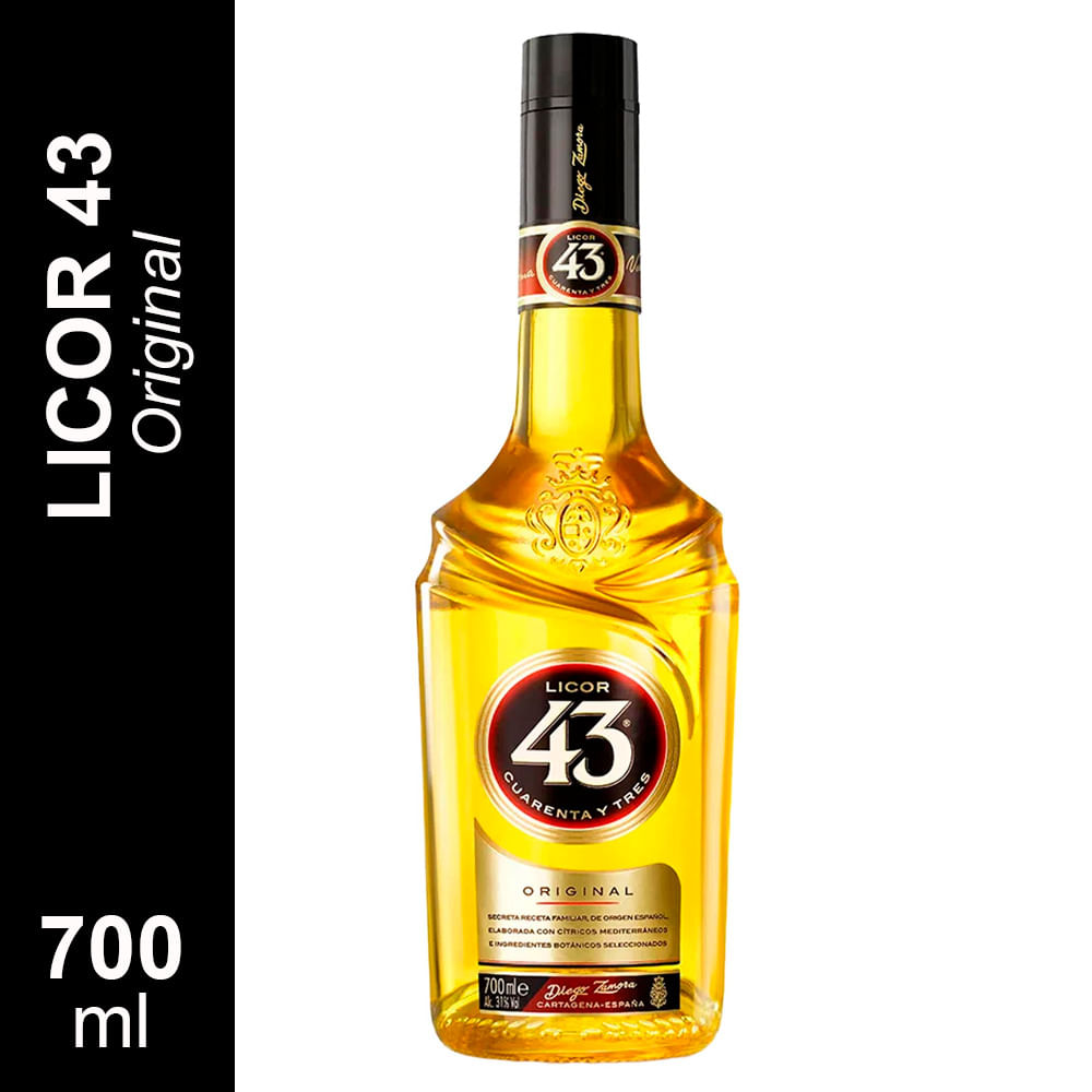 Licor Espanhol 43 Diego Zamora 700ml
