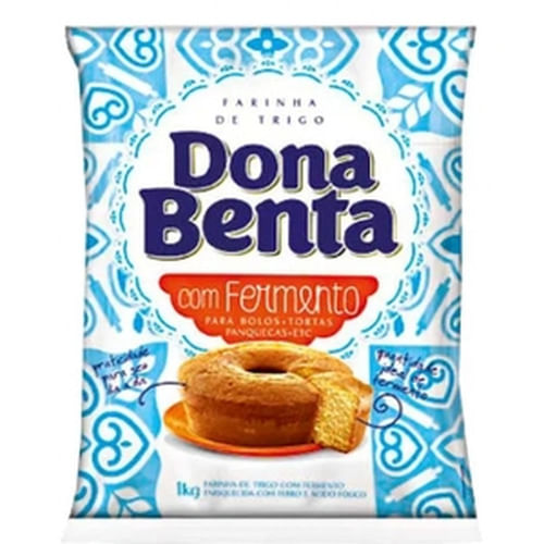 Farinha de Trigo Dona Benta com Fermento 1Kg