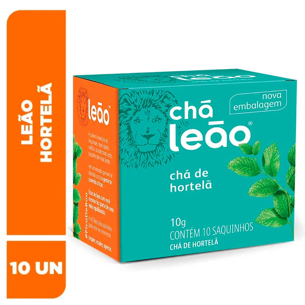 Chá Leão Hortelã 10g
