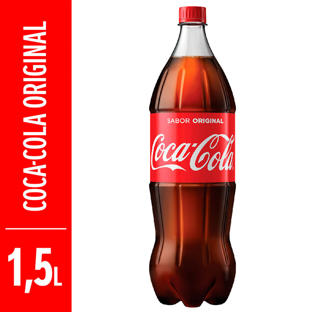 Refrigerante Coca-Cola Pet 1,5 Litros