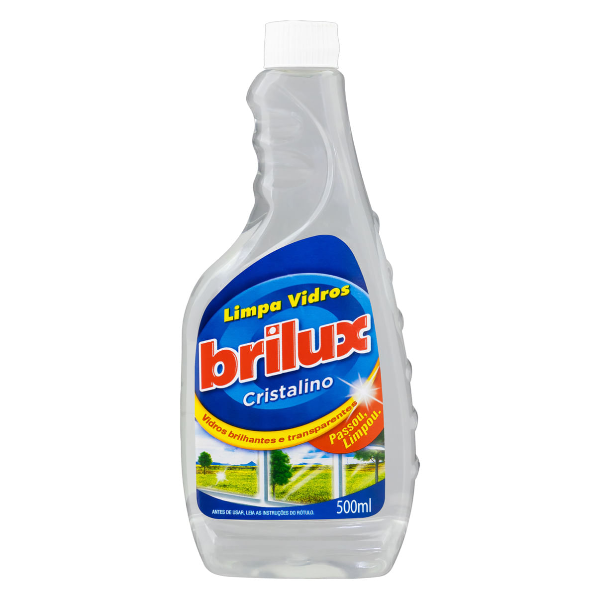 Limpa Vidro Brilux Cristalino Refil 500ml
