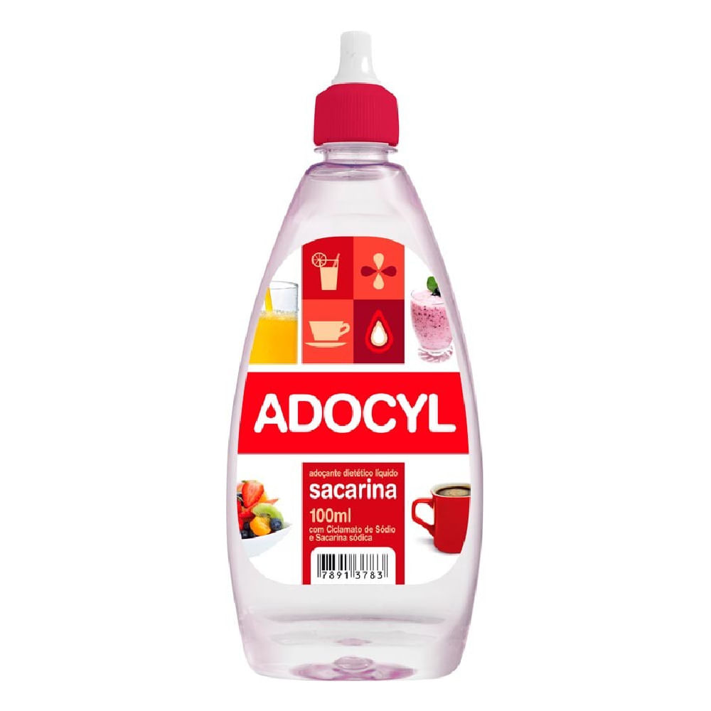Adoçante Líquido Adocyl Sacarina 100ml