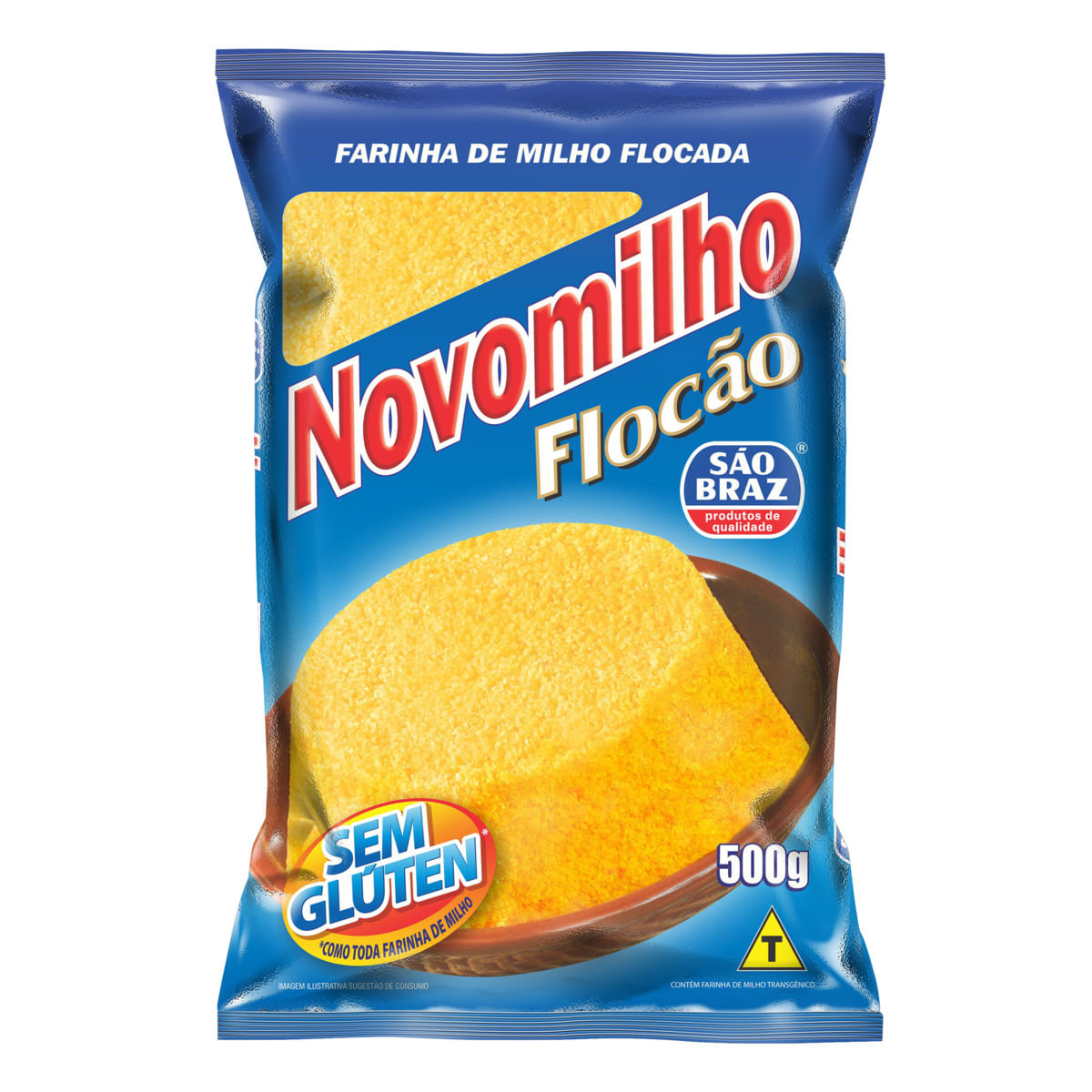 Flocão de Milho Novomilho 500g