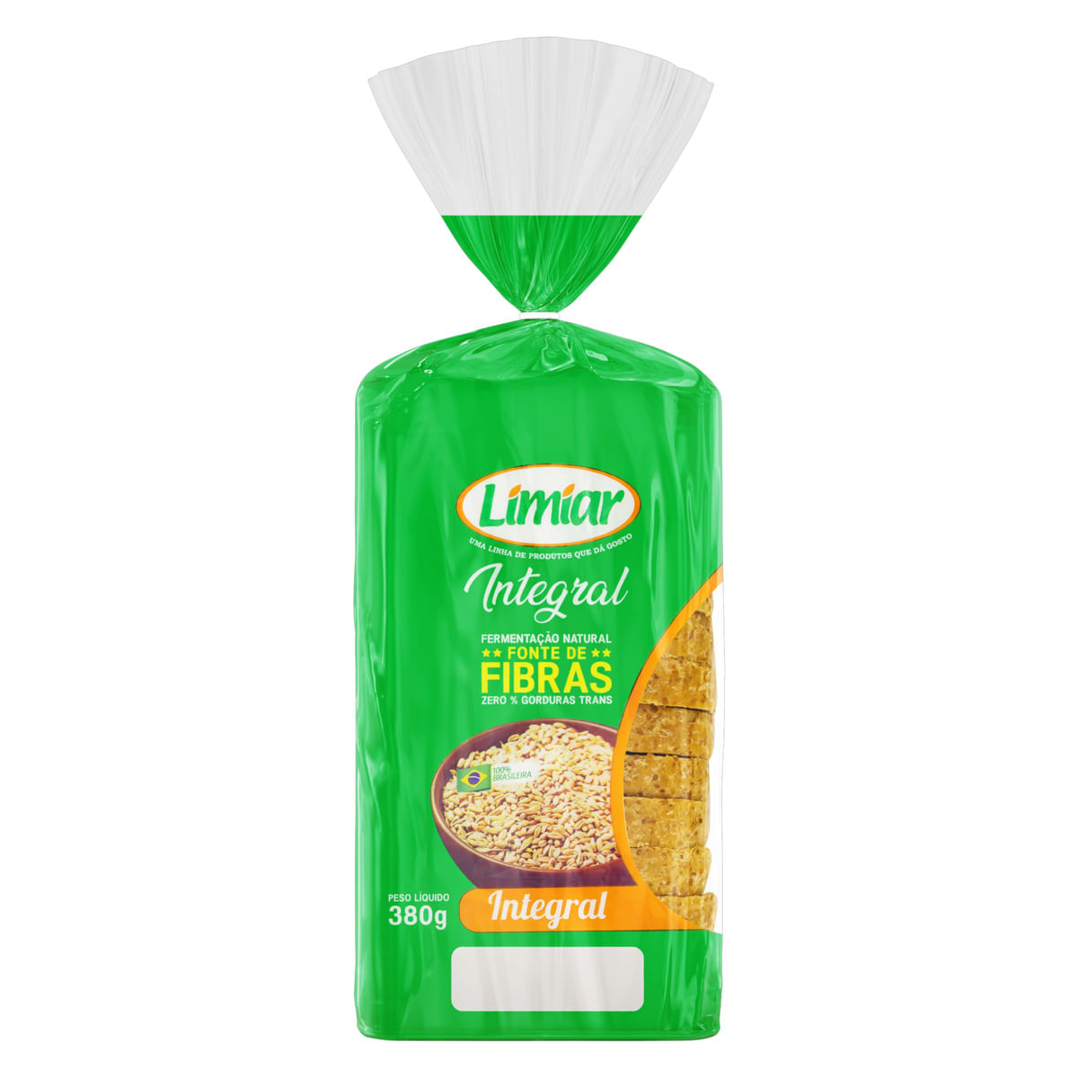 Pão de Forma Limiar Integral 400g