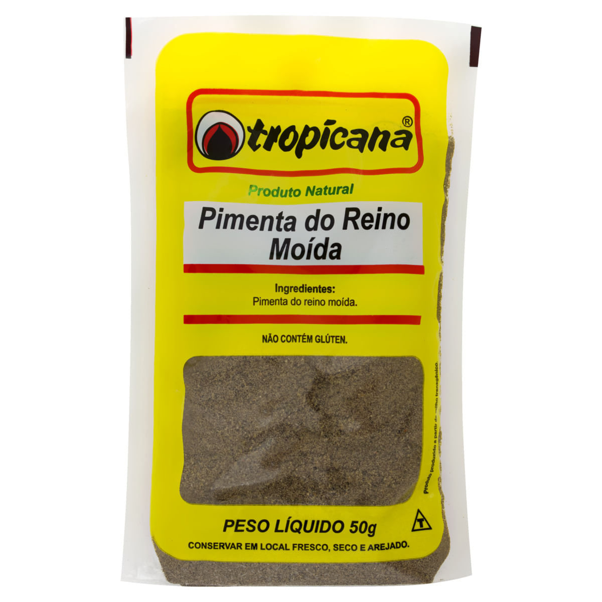 Pimenta-do-Reino Moída Tropicana Pacote 50g
