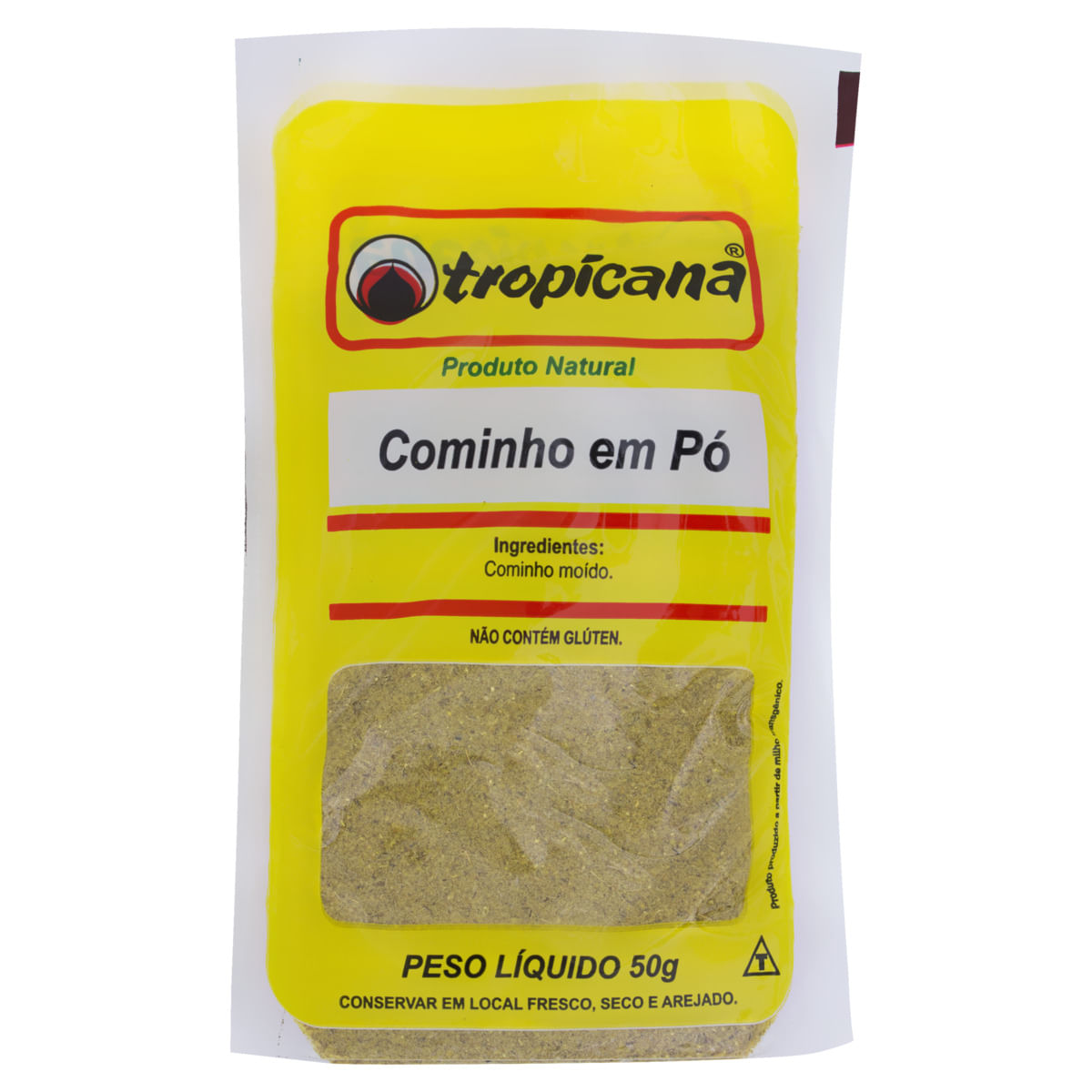 Cominho em Pó Tropicana Pacote 50g