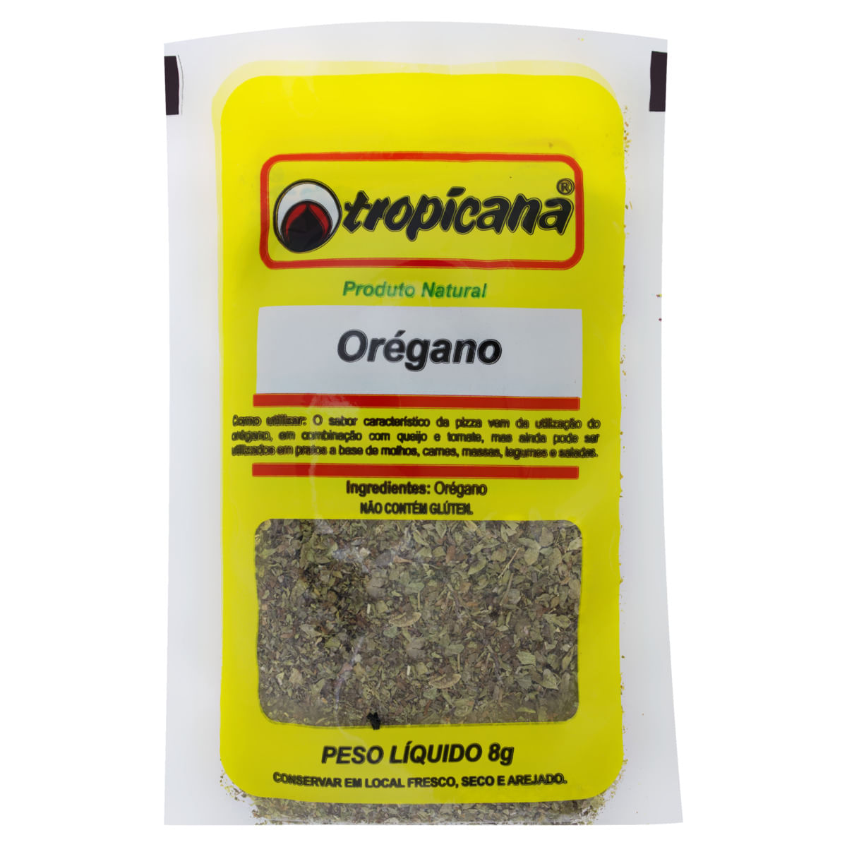 Orégano Tropicana Pacote 8g