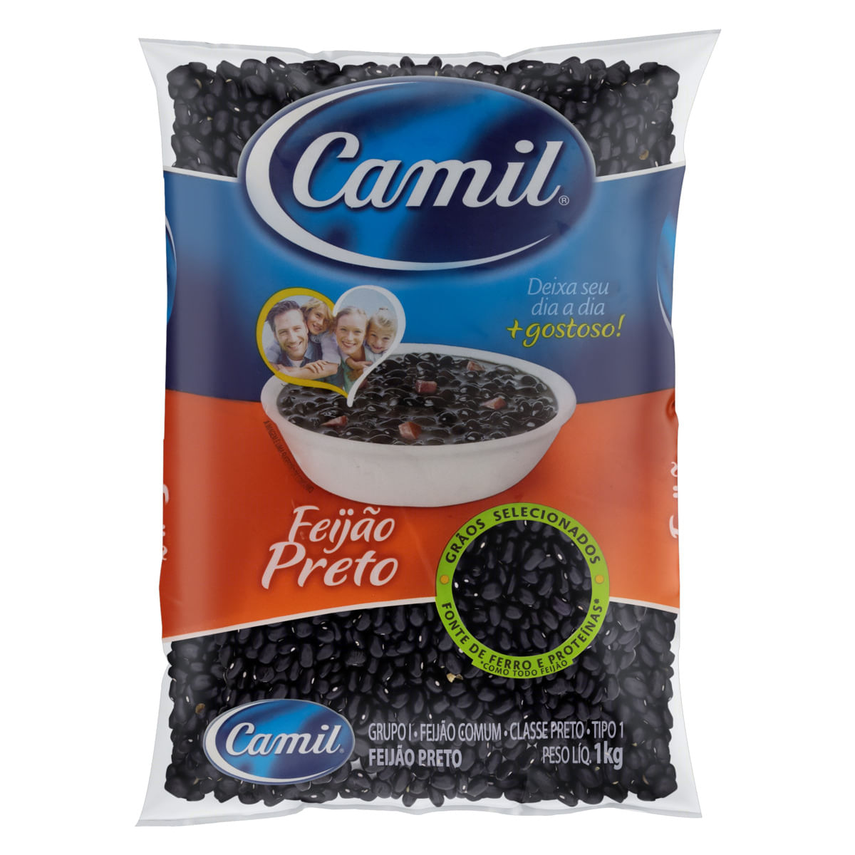 Feijão Preto Camil Tipo1 1Kg
