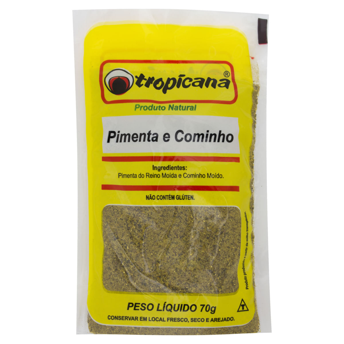Pimenta e Cominho em Pó Tropicana Pacote 70g