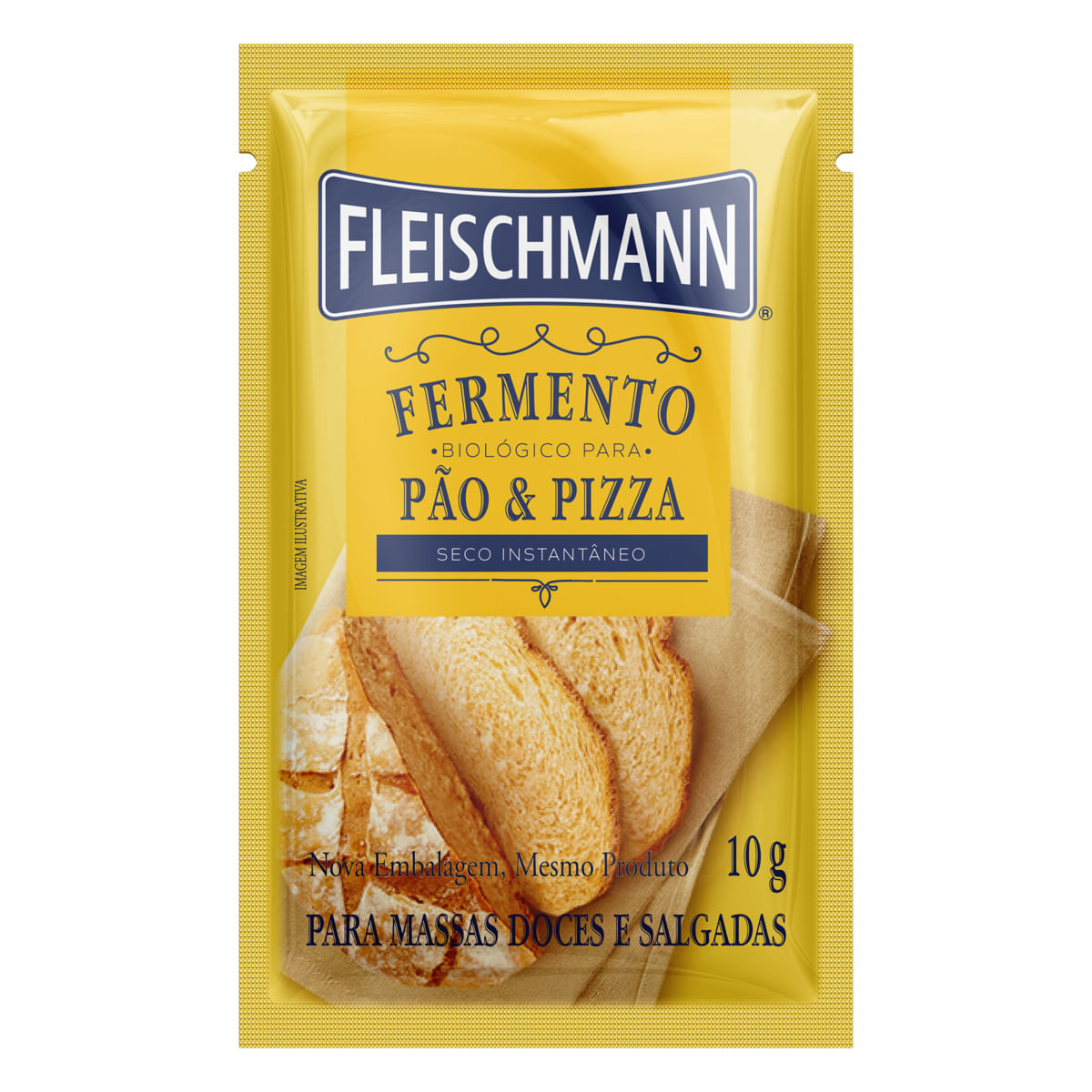 Fermento Biológico Fleischmann Instantâneo 10g