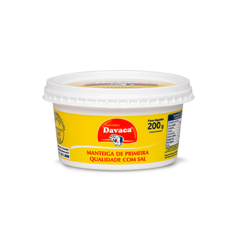 Manteiga Davaca com Sal Pote 200g