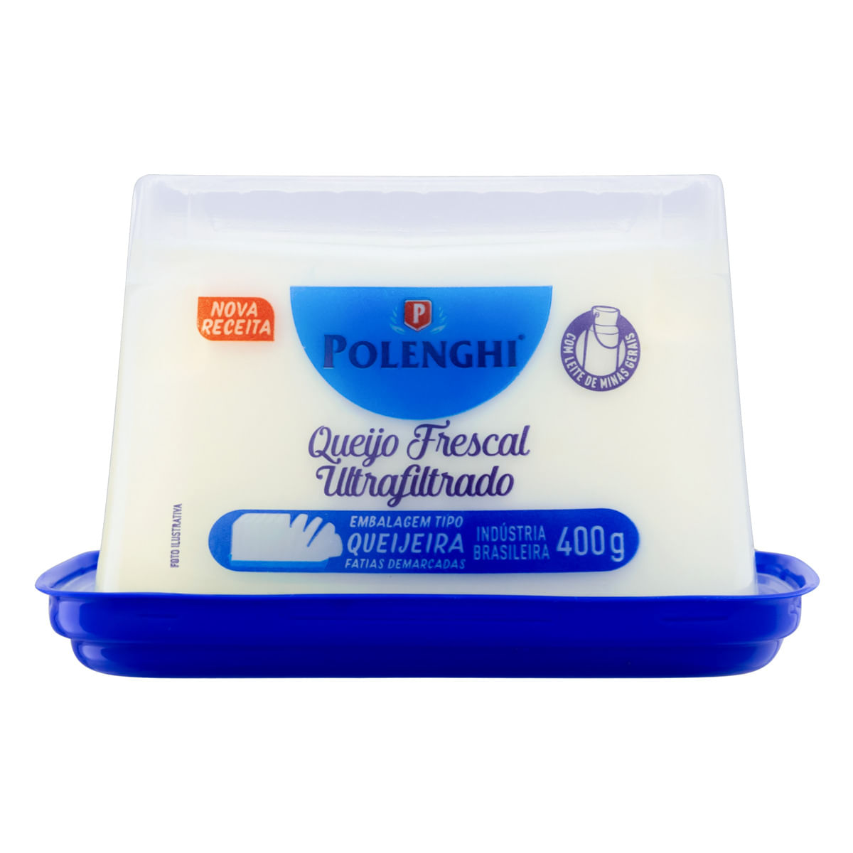 Queijo Frescal Ultrafiltrado Polenghi Pote 400g