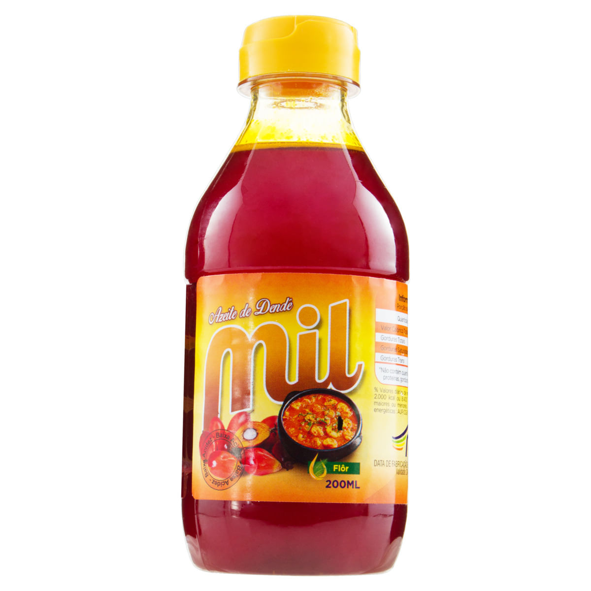 Azeite de Dendê Mil Frasco 200ml