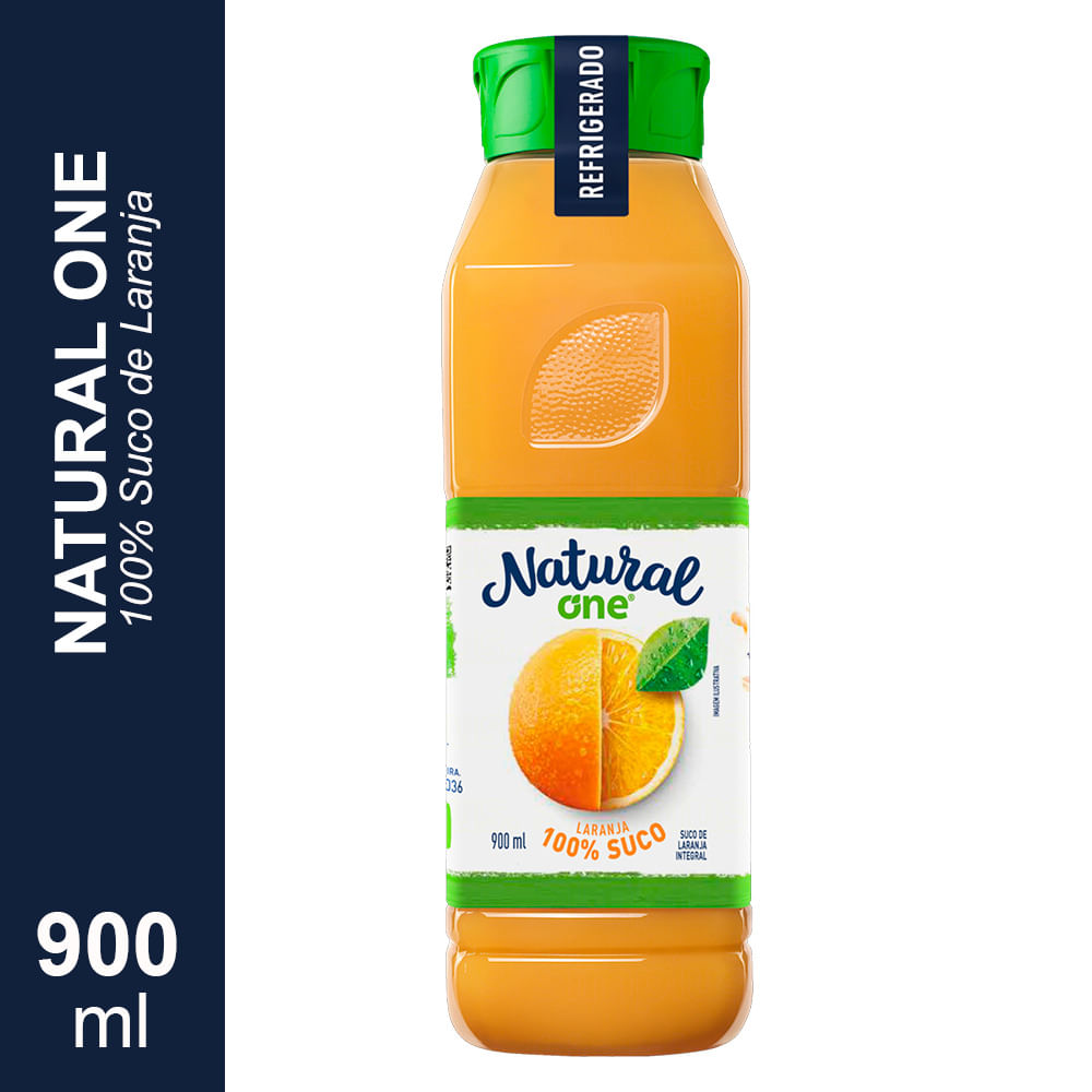 Suco Integral Natural One Laranja 900ml