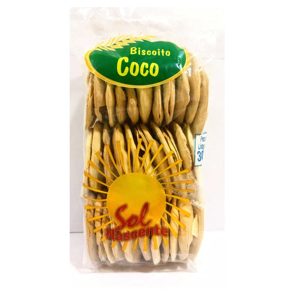 Biscoito Nascente Coco 300g