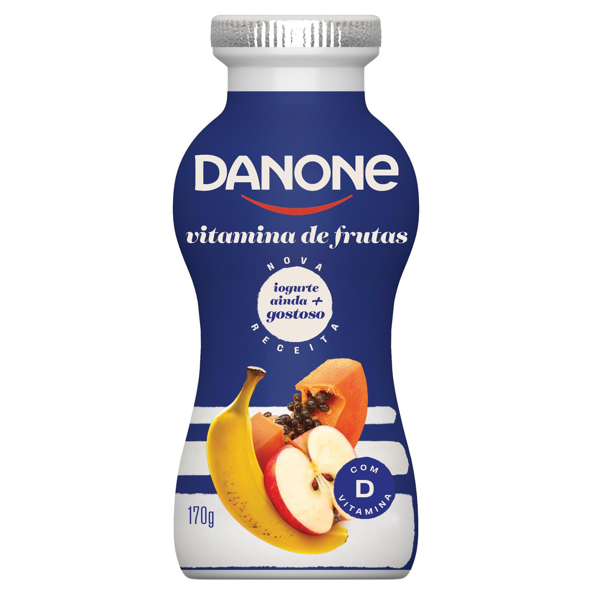 Iogurte Danone Líquido Vítamina De Frutas 170g