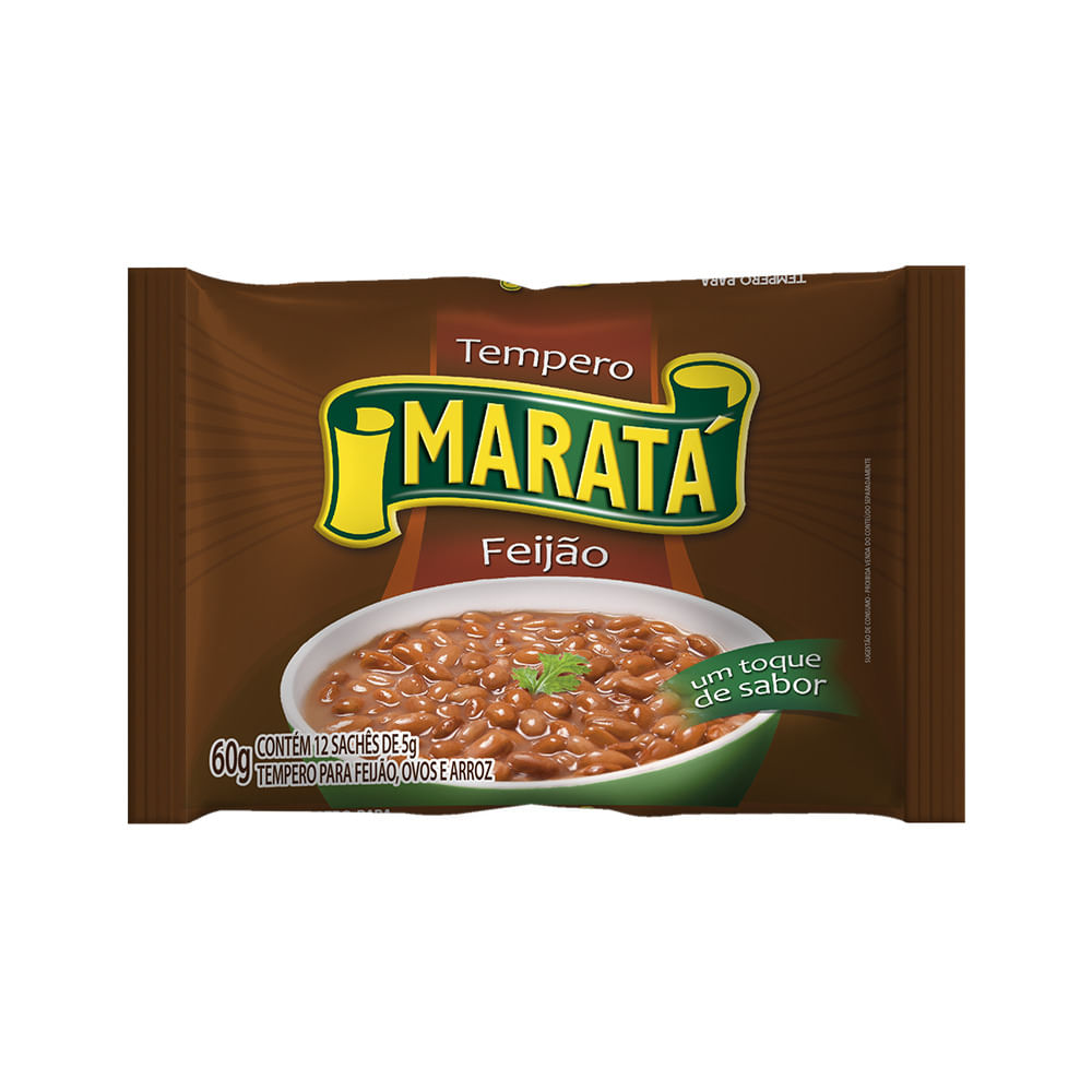 Tempero Maratá P/ Feijão Pacote 60g