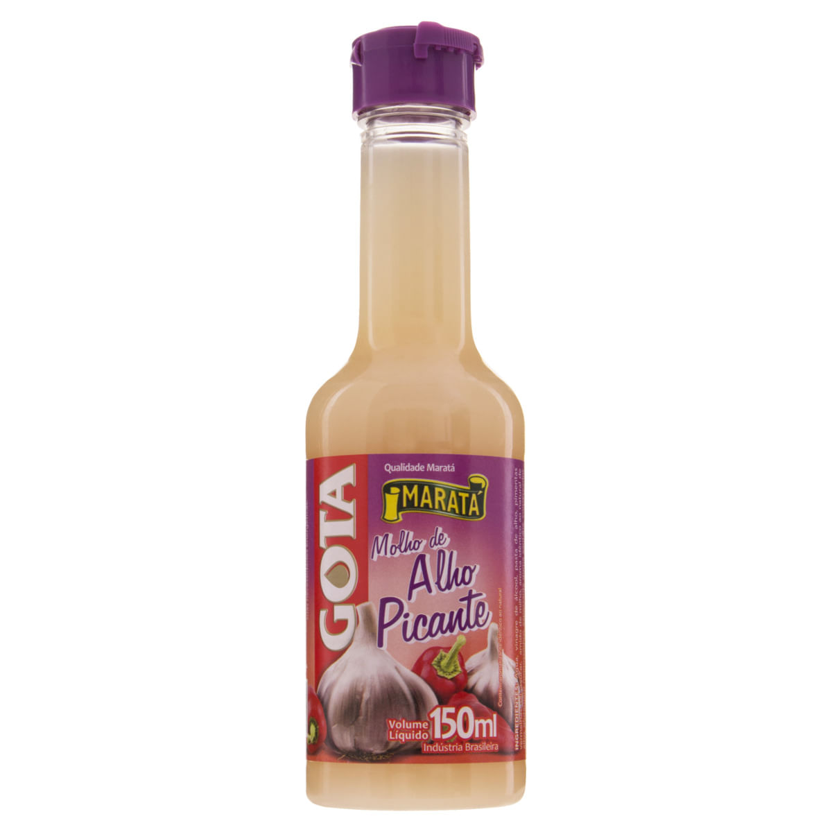 Molho de Alho Picante Maratá Gota Frasco 150ml