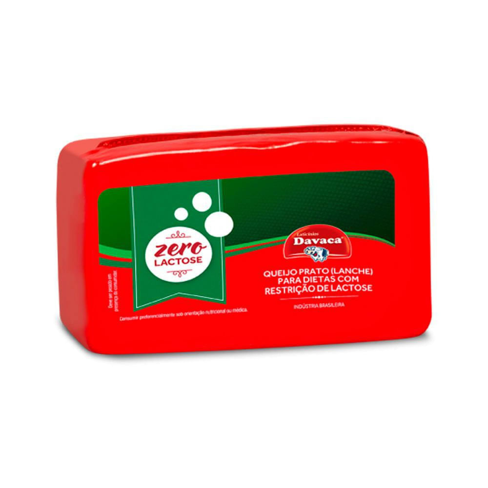 Queijo Prato Davaca Mini sem Lactose kg