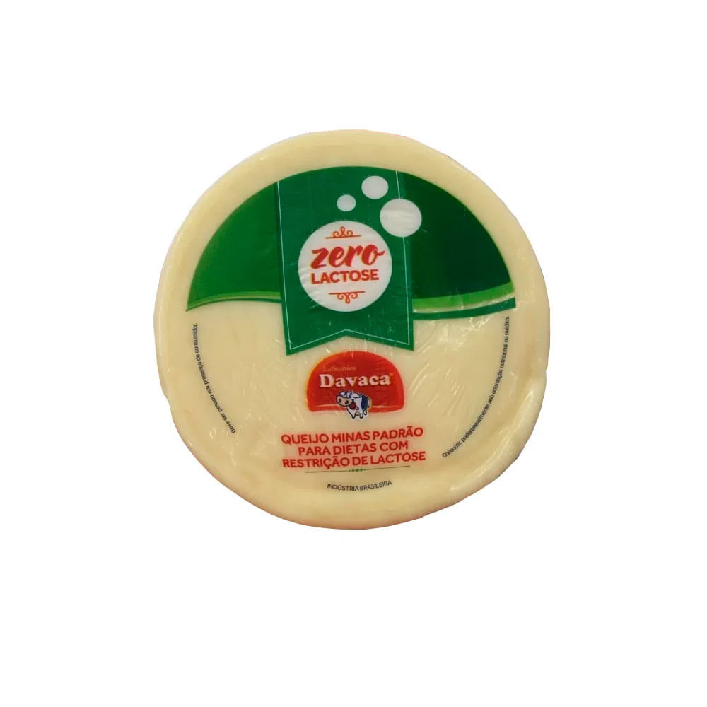 Queijo Minas Padrão Davaca sem Lactose kg