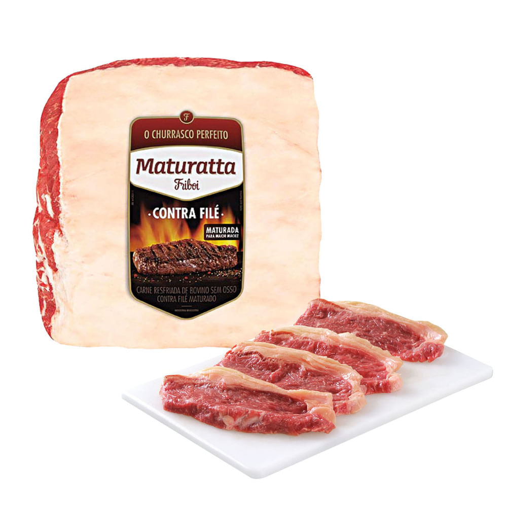 Contra Filé Bovino Maturatta Congelado Pedaço