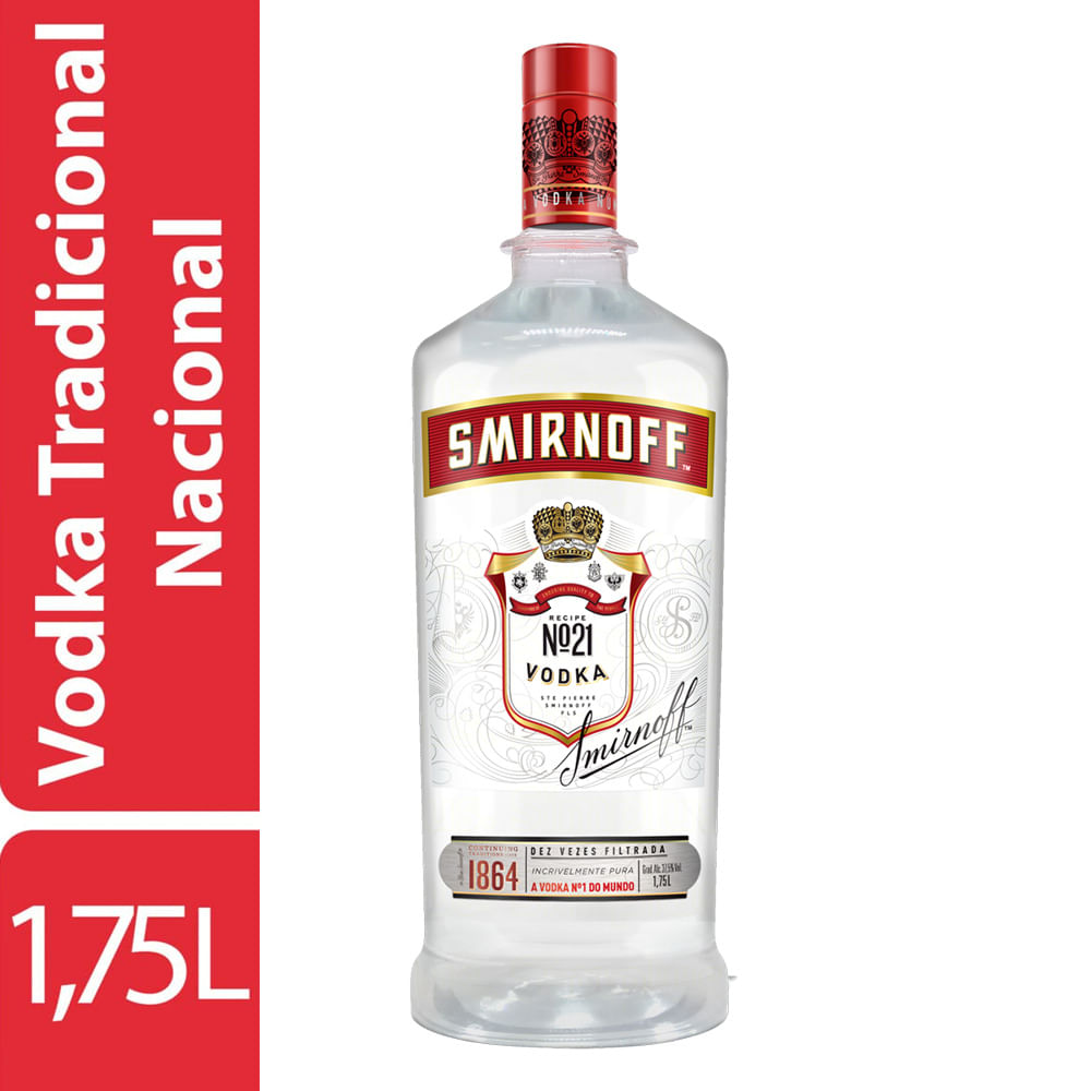 Vodka Smirnoff Red 1.75l