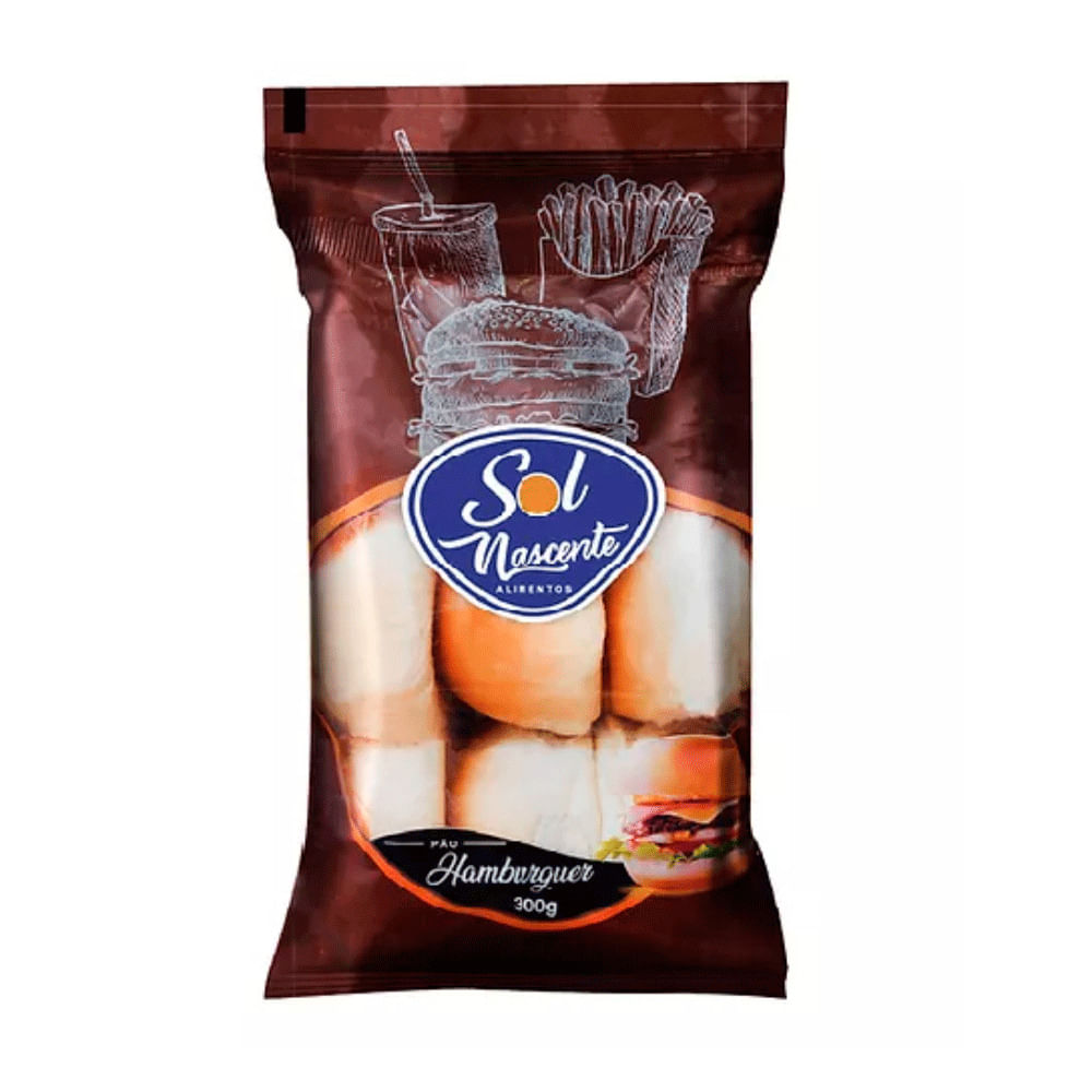 Pão de Hambúrguer Sol Nascente 300g