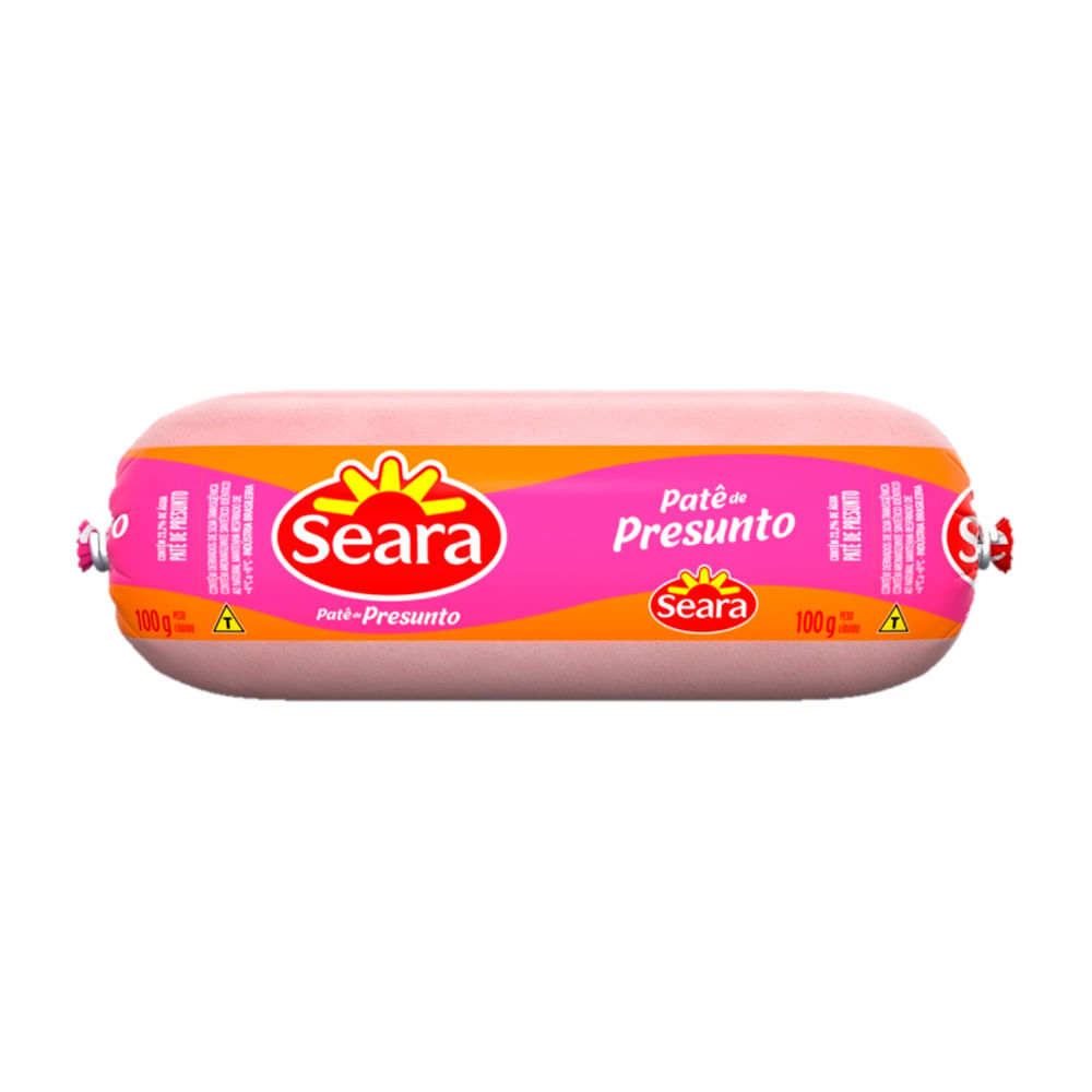 Patê de Presunto Seara Bisnaga 100g