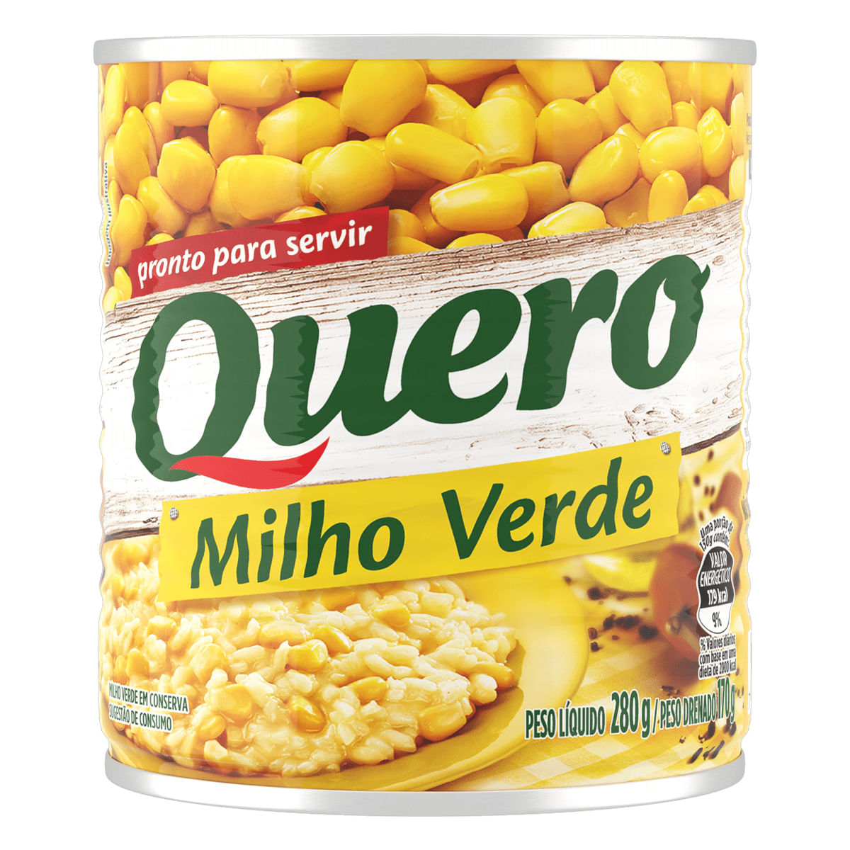 Milho Verde Quero Lata 170g