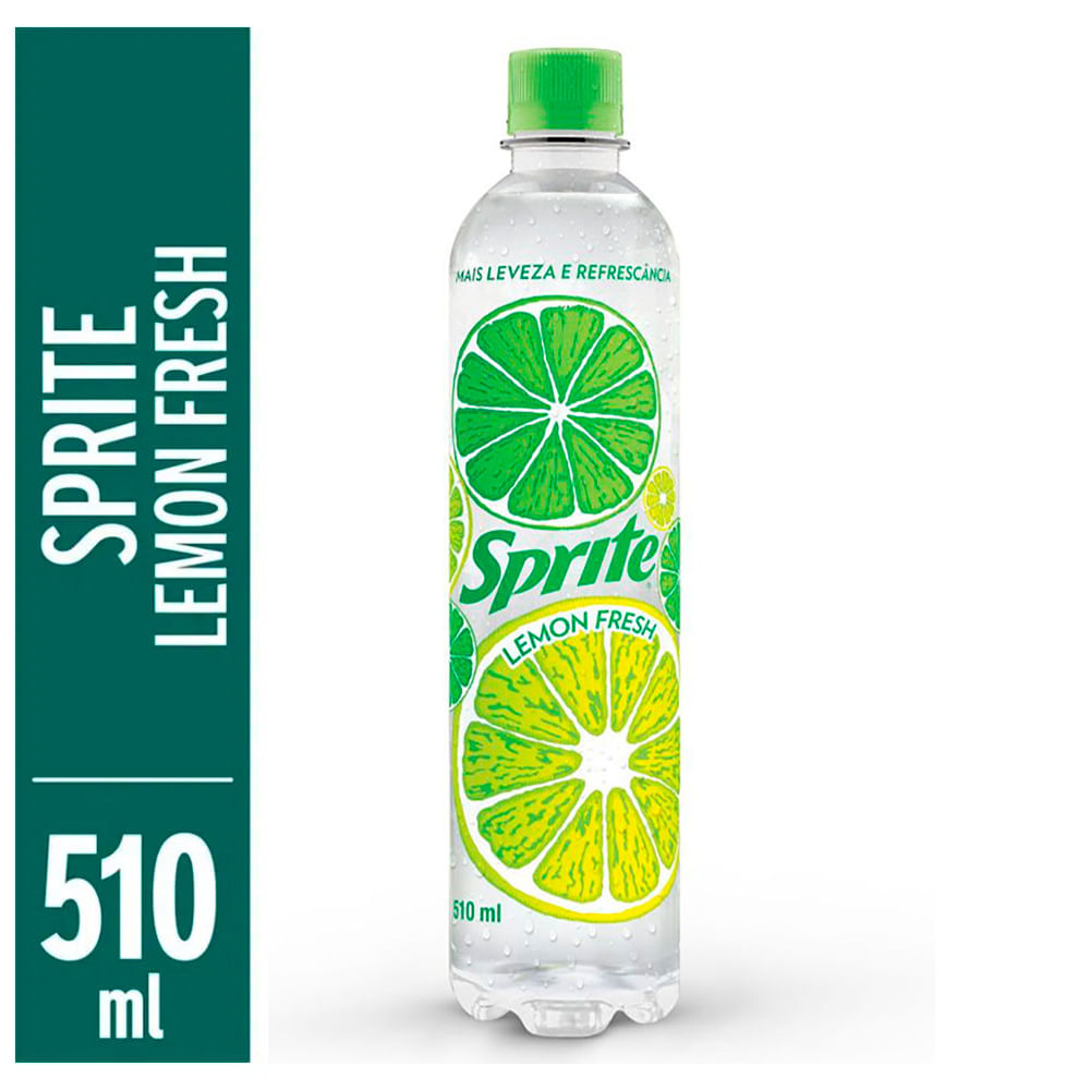 Refrigerante Sprite Lemon Fresh sem Açúcar Pet 510ml