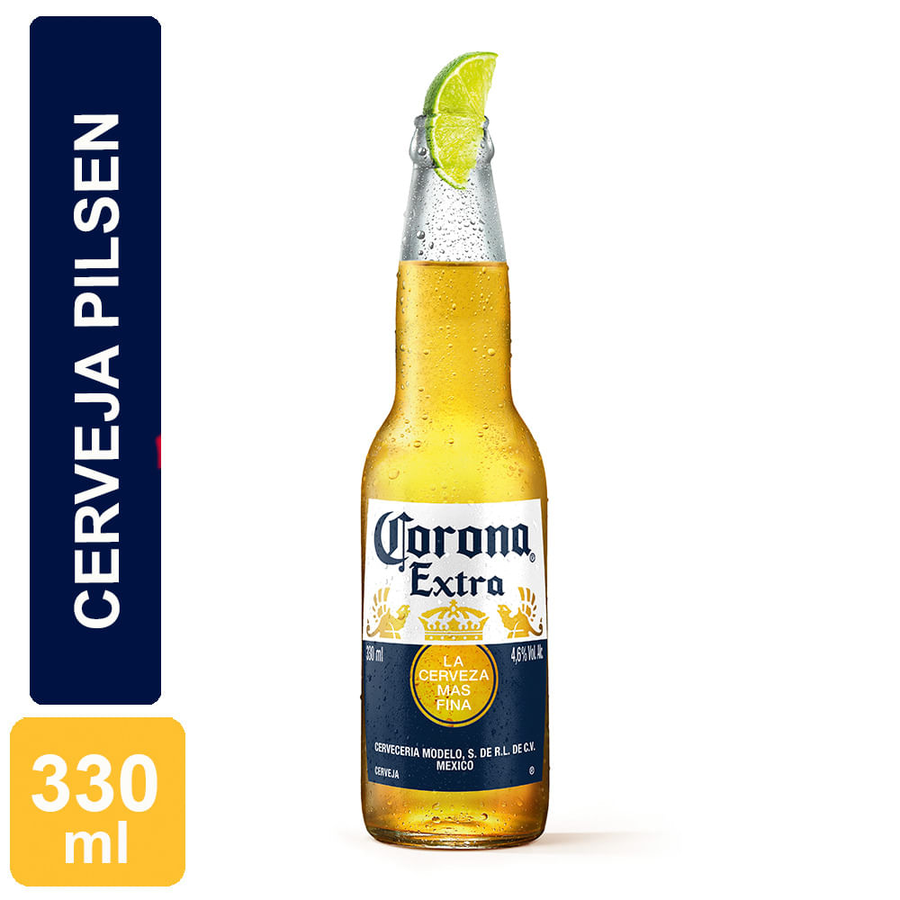 Cerveja Corona Pilsen Extra Long Neck 330ml