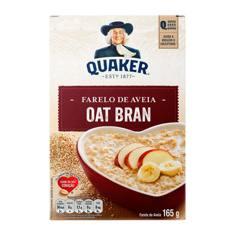 Farelo de Aveia Quaker 165g