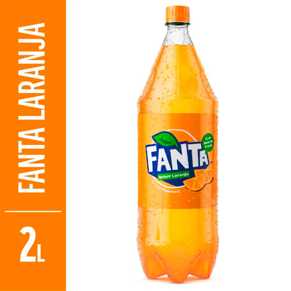 Refrigerante Fanta Laranja Pet 2 Litros