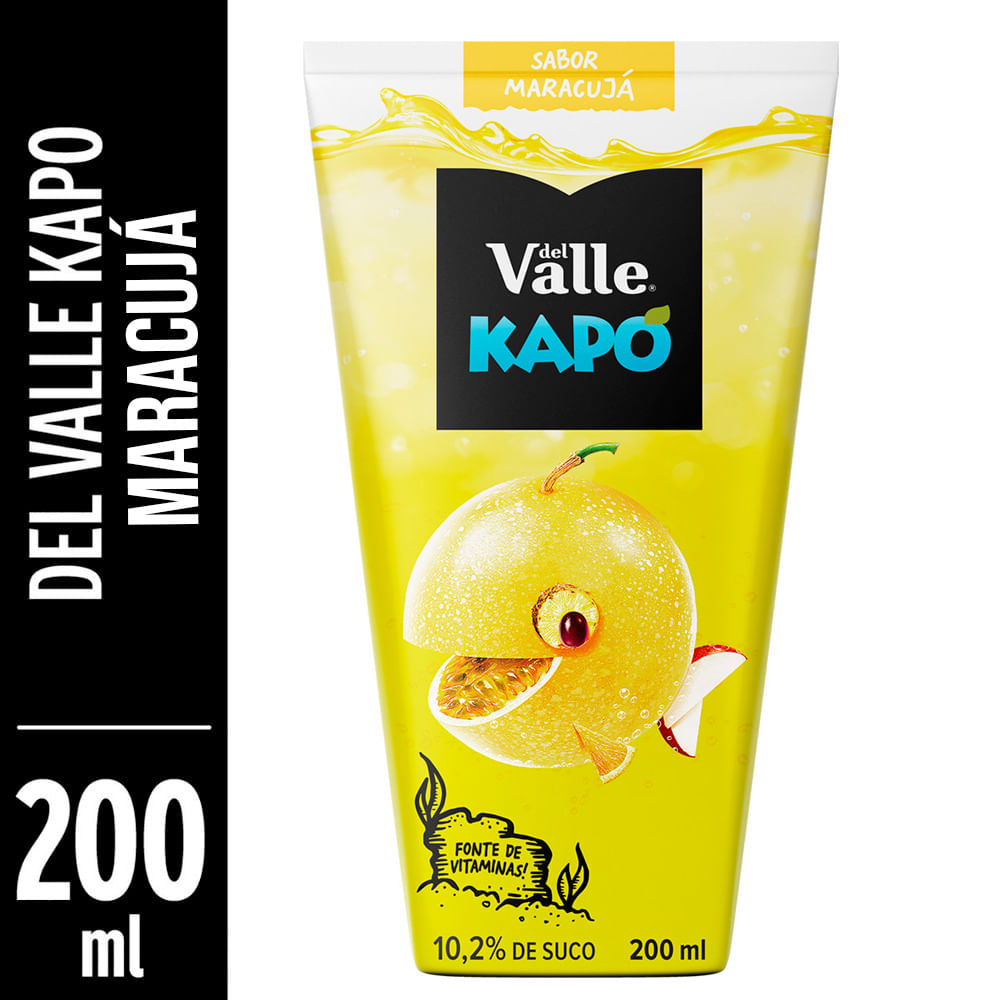 Néctar Del Valle Kapo Marcacujá 200ml