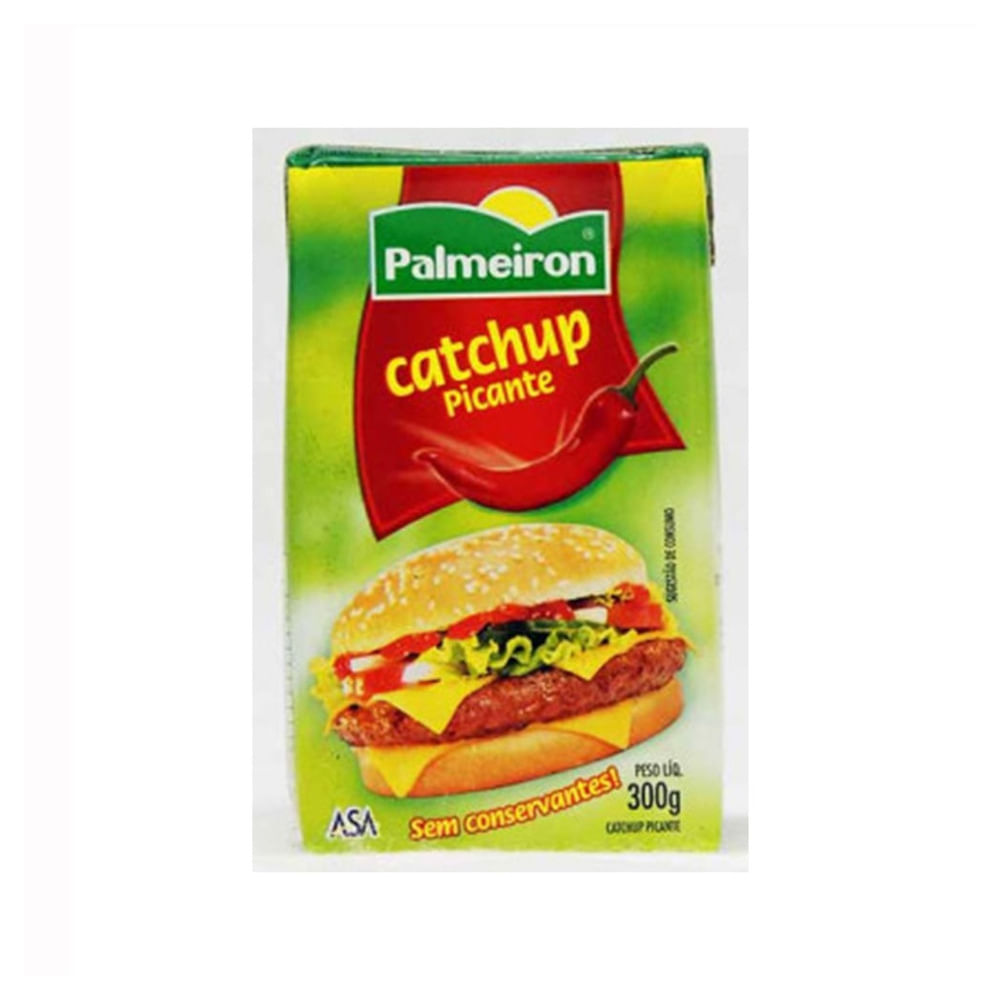 Ketchup Palmeiron Picante Tetra Pak 300g