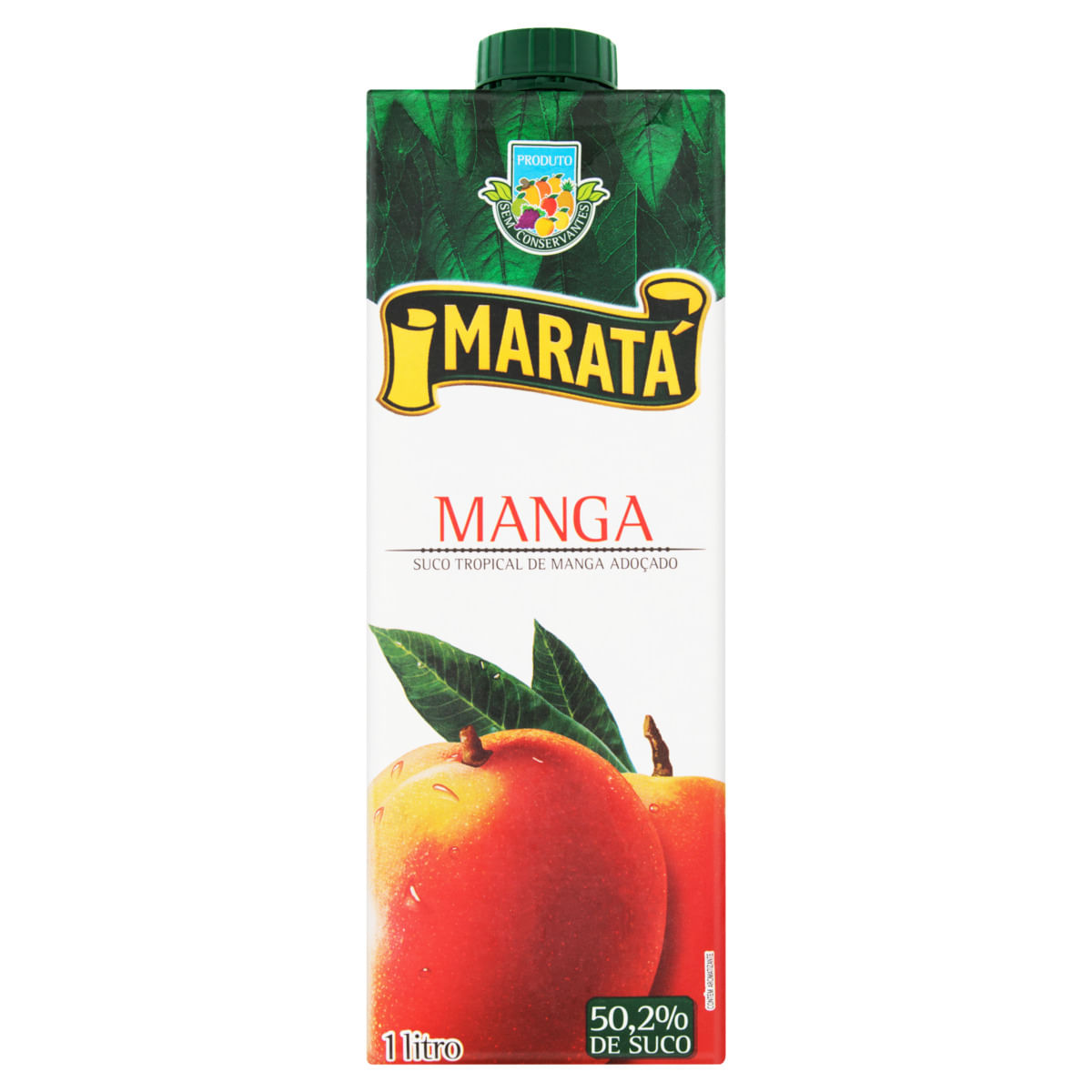 Suco Adoçado Maratá Manga Caixa 1l