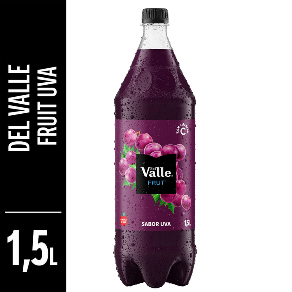 Refresco Adoçado Del Valle Frut Uva Garrafa 1,5l