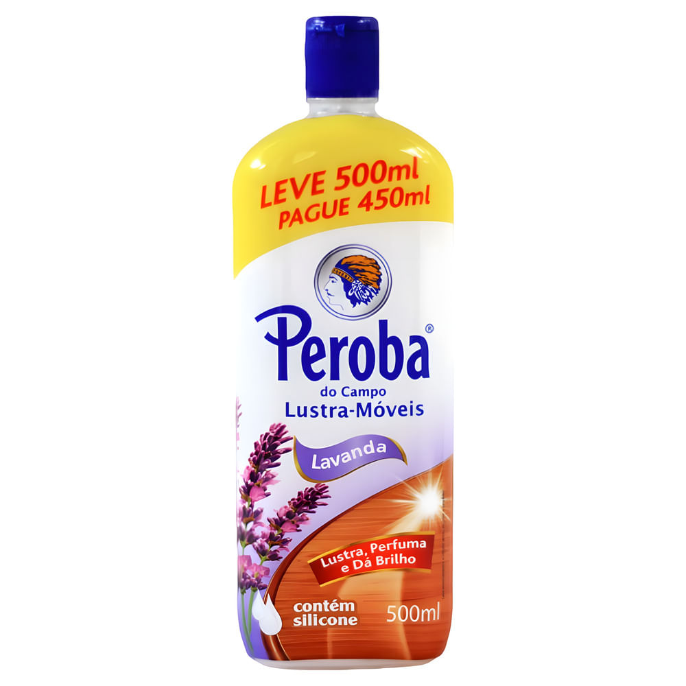 Lustra Móveis Peroba Lavanda Leve 500ml Pague 450ml