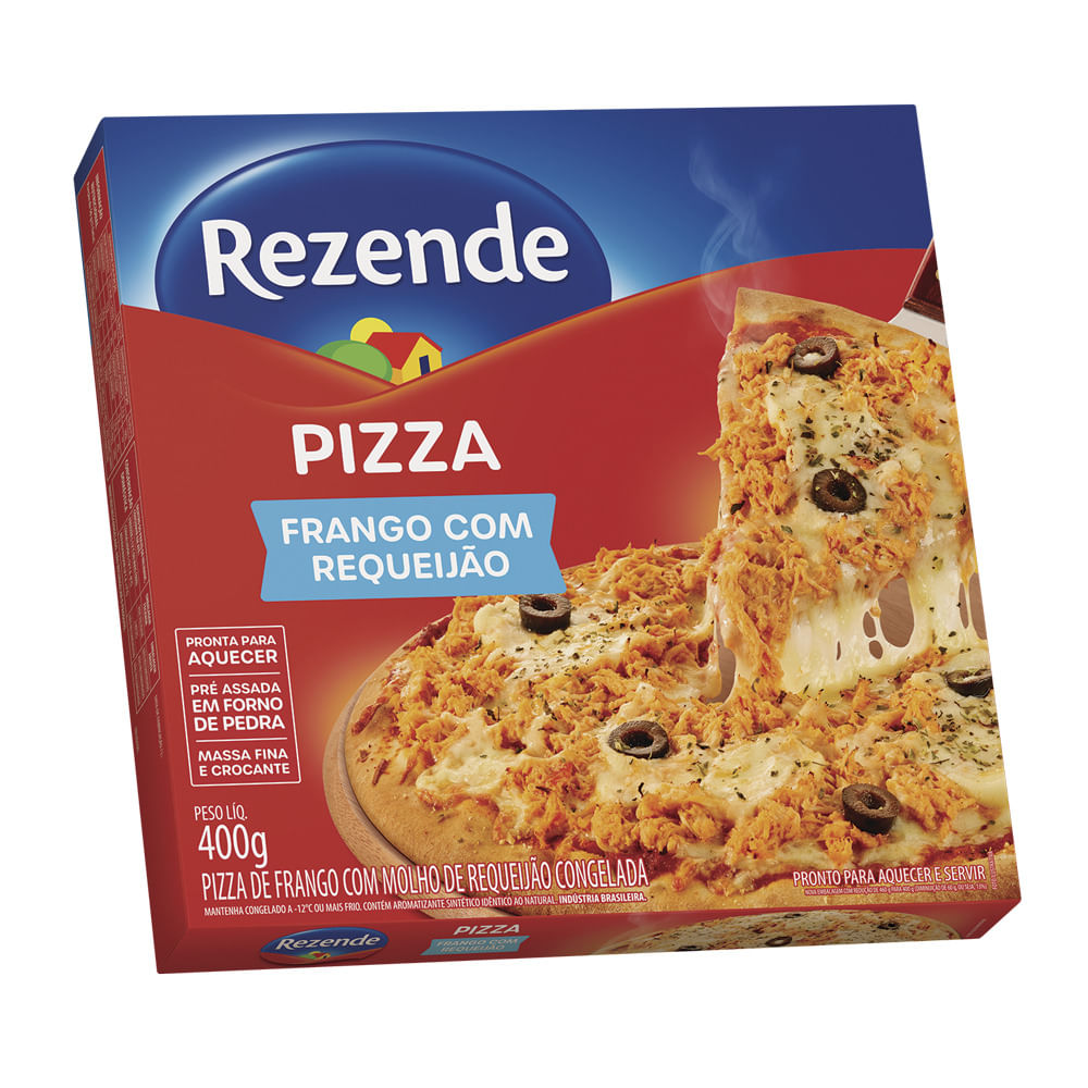 Pizza de Frango com Requeijão Rezende 400g