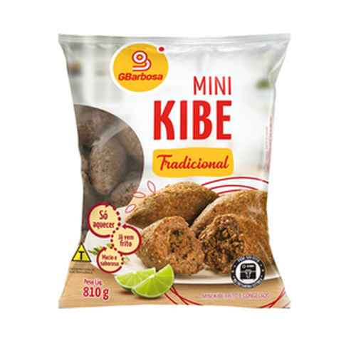 Mini Kibe GBarbosa Tradicional 810g