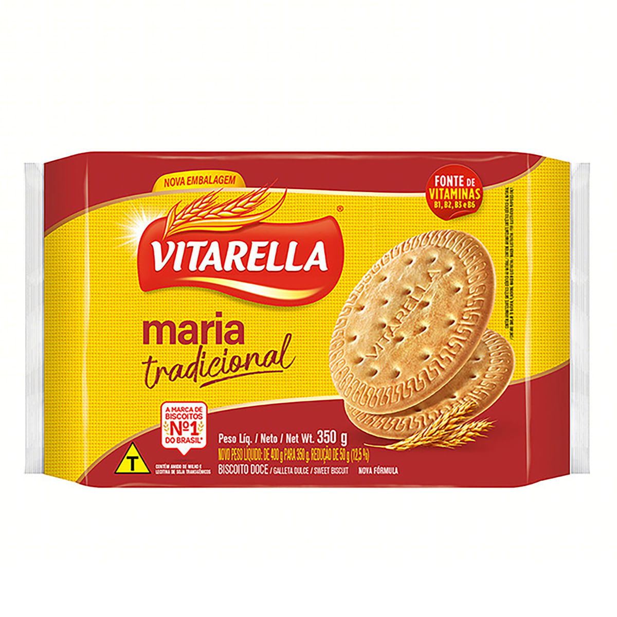 Biscoito Maria Vitarella Tradicional Pacote 350g