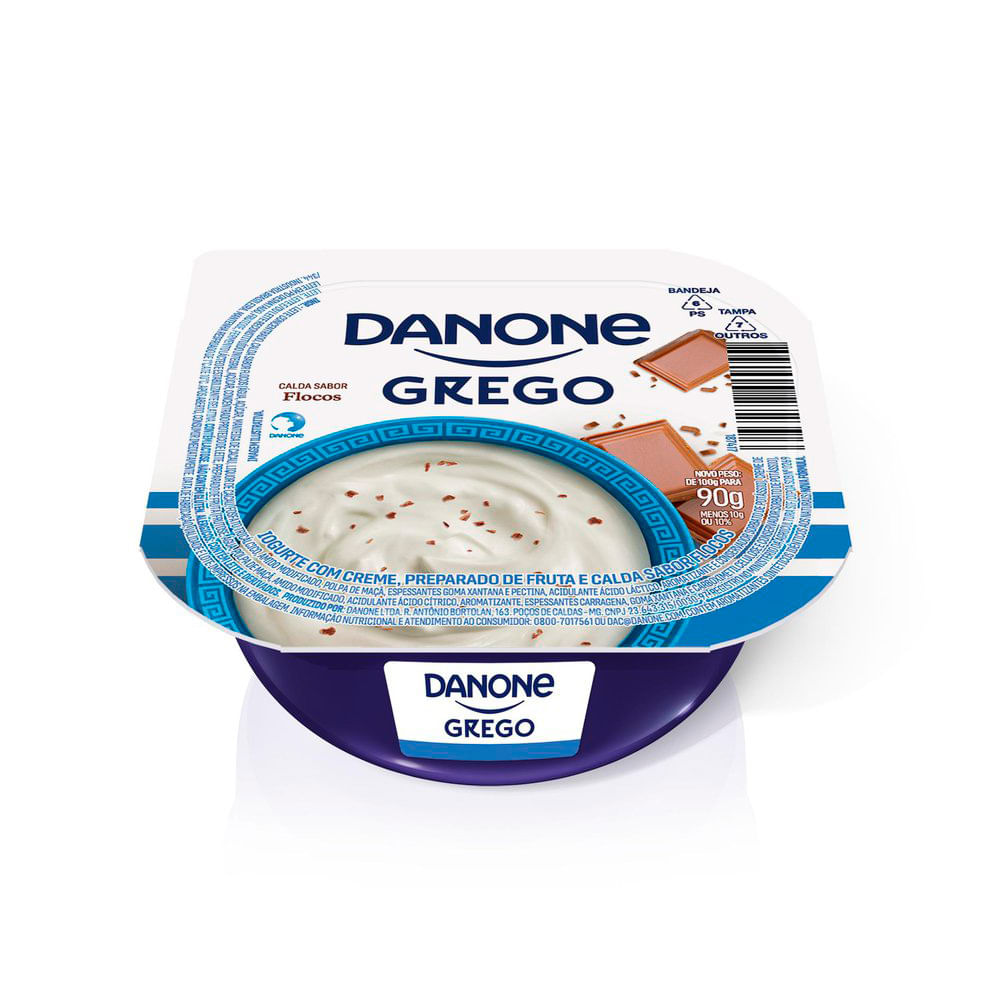 Iogurte Danone Grego Calda Flocos 90g