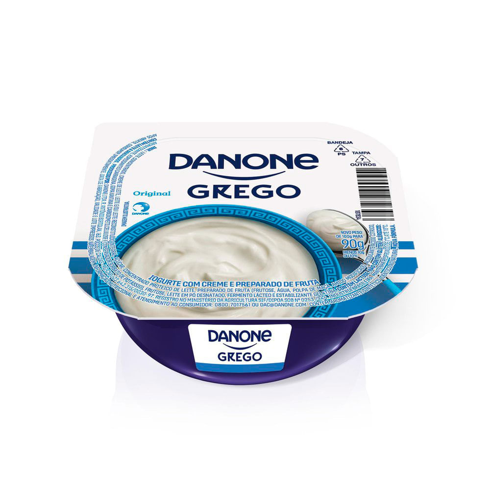 Iogurte Danone Grego Tradicional 90g