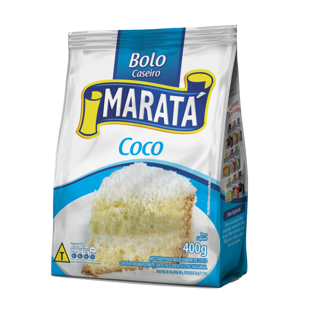 Mistura p/ Bolo Maratá Coco 400g
