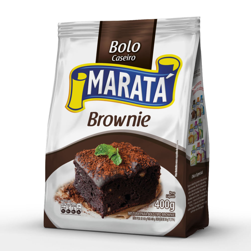 Mistura p/ Bolo Maratá Brownie 400g