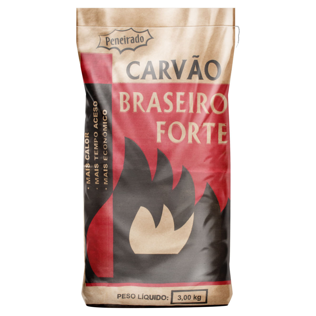 Carvão Braseiro Forte 3Kg