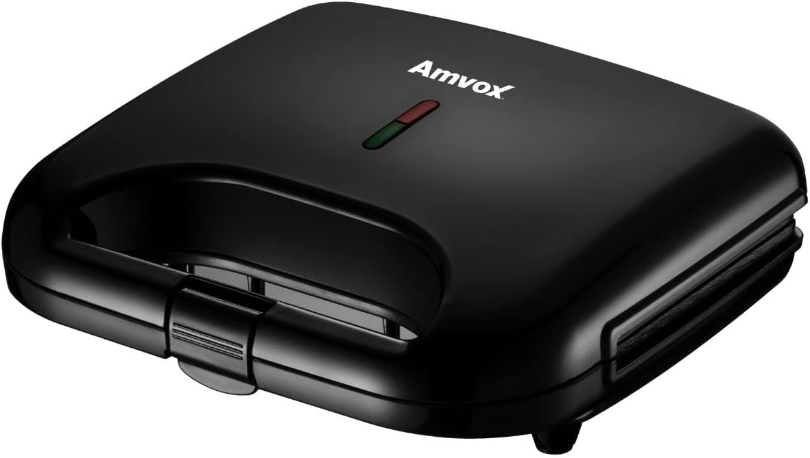Sanduicheira Amvox AMS 370 Black 750W Preta 110V